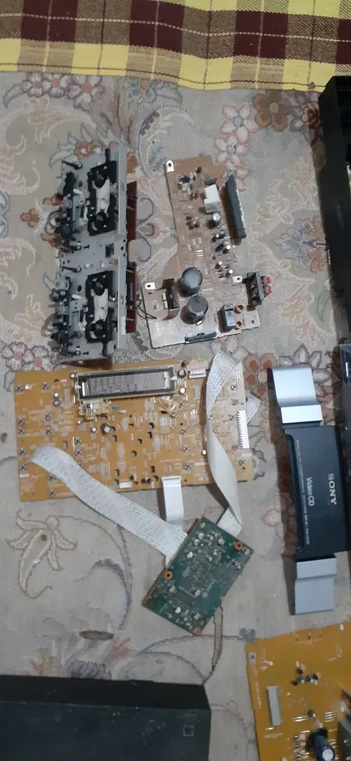 قطعات ضبط پخش سونی|سیستم صوتی خانگی|چابکسر, |دیوار