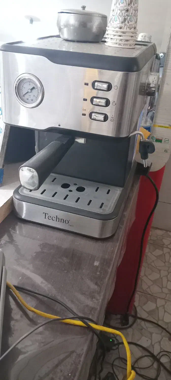 قهوه ساز|سماور، چای‌ساز، قهوه‌ساز|آشخانه, |دیوار