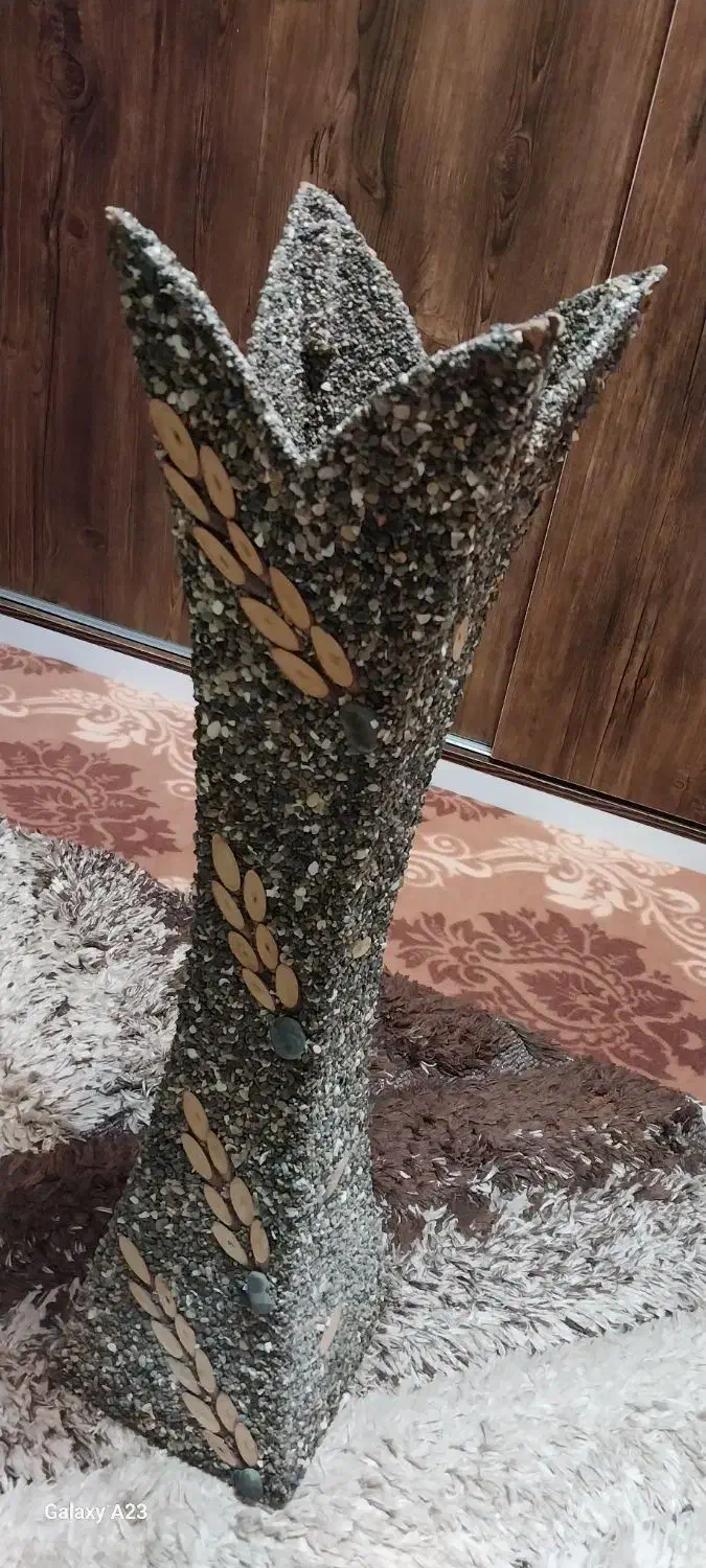 گلدان چوبی|گل و گیاه طبیعی|پرند, فاز ۵|دیوار