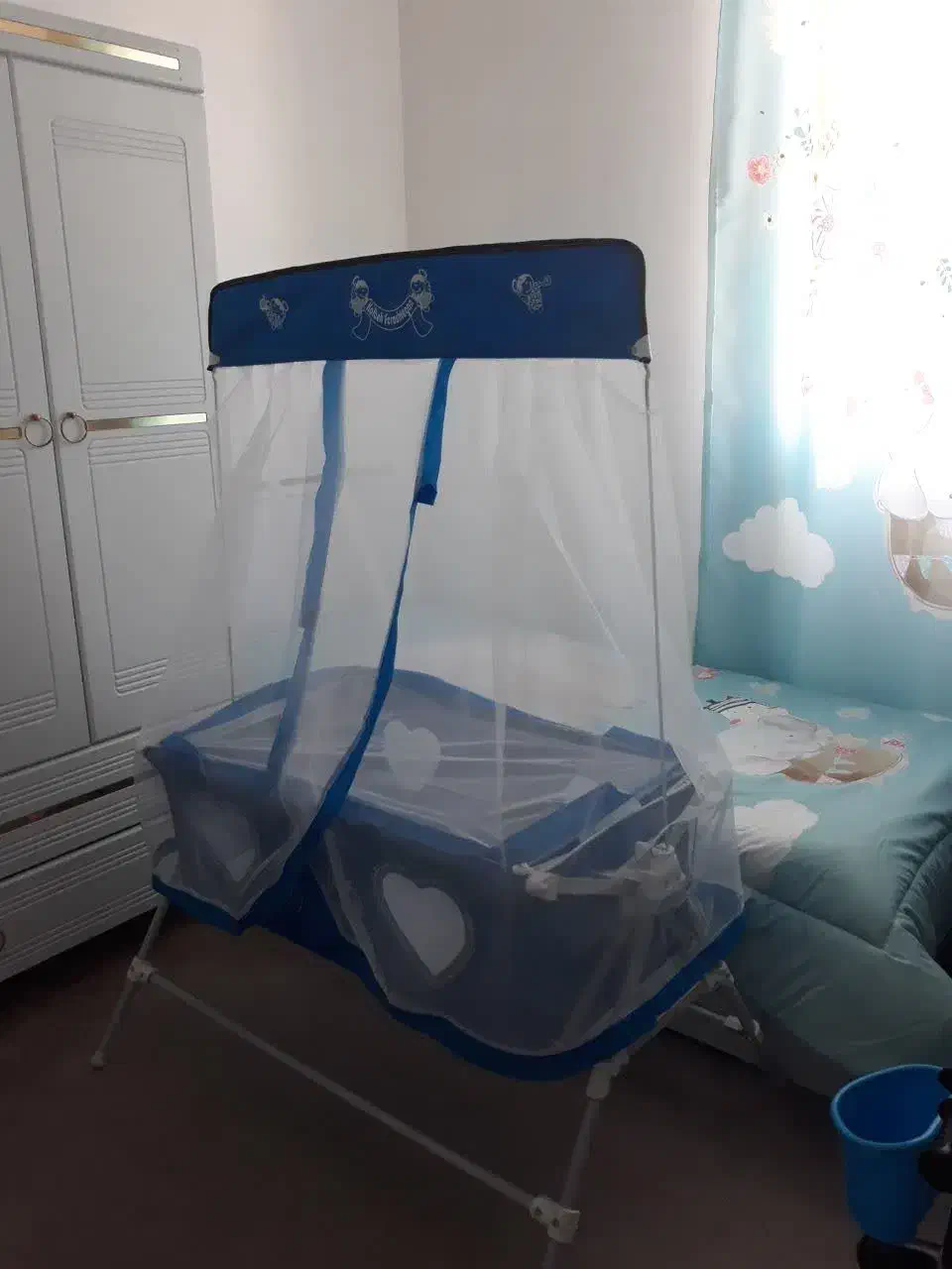 گهواره روروئک ساک نوزاد وسایل بچه لباس بچه|اسباب و اثاث بچه|کهریزک, |دیوار