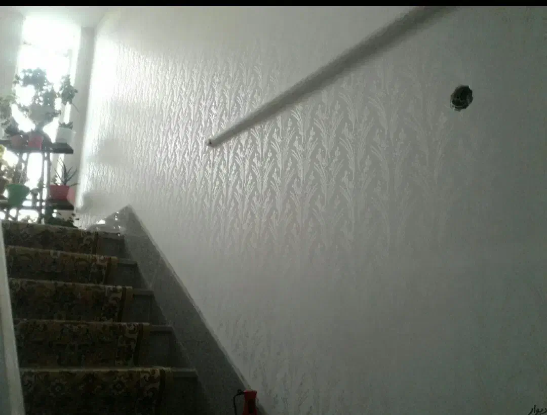 رنگ آمیزی طرح کاغذدیواری|خدمات پیشه و مهارت|بندرعباس, |دیوار