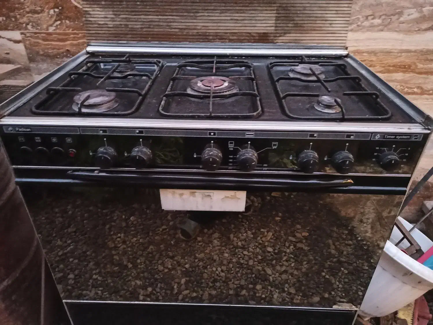 اجاق گاز فر دار پادیسان طلایی|اجاق گاز و لوازم برقی پختوپز|تولم شهر, |دیوار