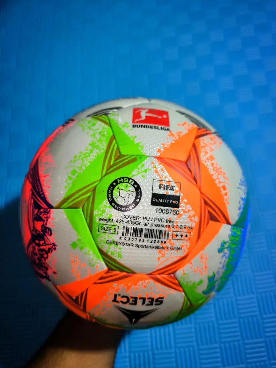 توپ فوتبال دربی استار بوندسلیگا فول پرسی|ورزش‌های توپی|تهران, منیریه|دیوار