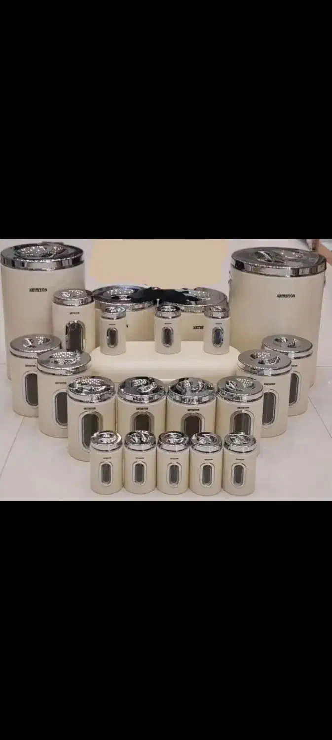 سرویس اورانوس سرویس حبوبات تمیز|ظروف نگهدارنده، پلاستیکی، یک‌بارمصرف|بجنورد, |دیوار