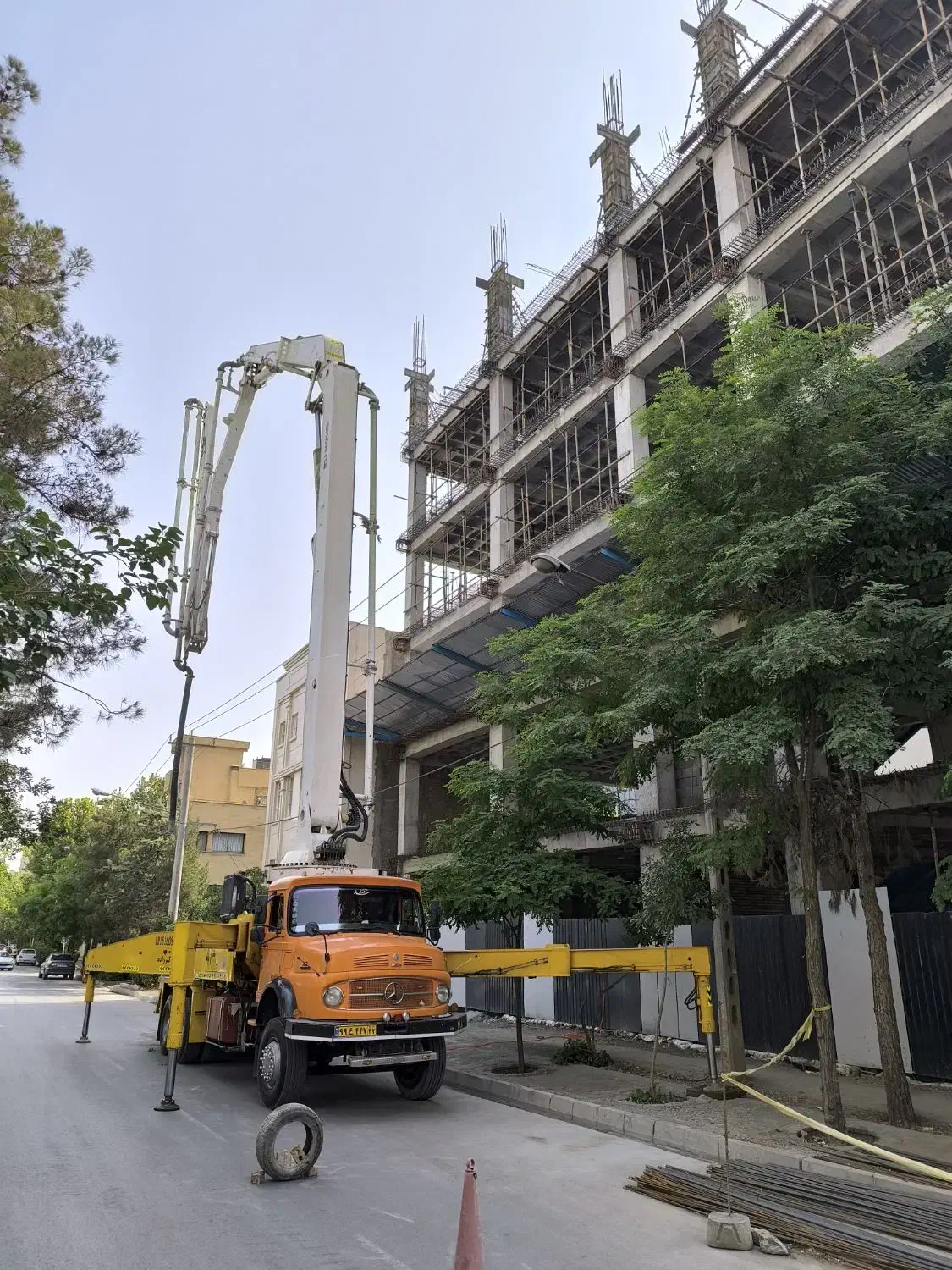 اجاره پمپ دکل پمپ بتن|ماشینآلات صنعتی|مشهد, الهیه|دیوار