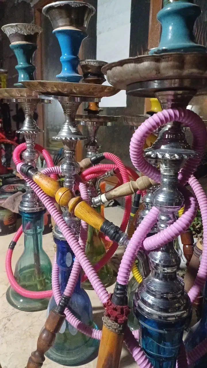 تنه قلیون برنجی|زیورآلات و اکسسوری|صفادشت, |دیوار