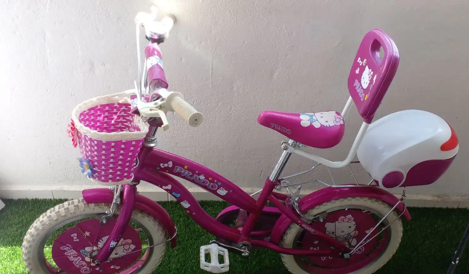 دوچرخه دخترانه سایز ۱۶ برند پرادو|دوچرخه، اسکیت، اسکوتر|پرند, فاز ۵|دیوار