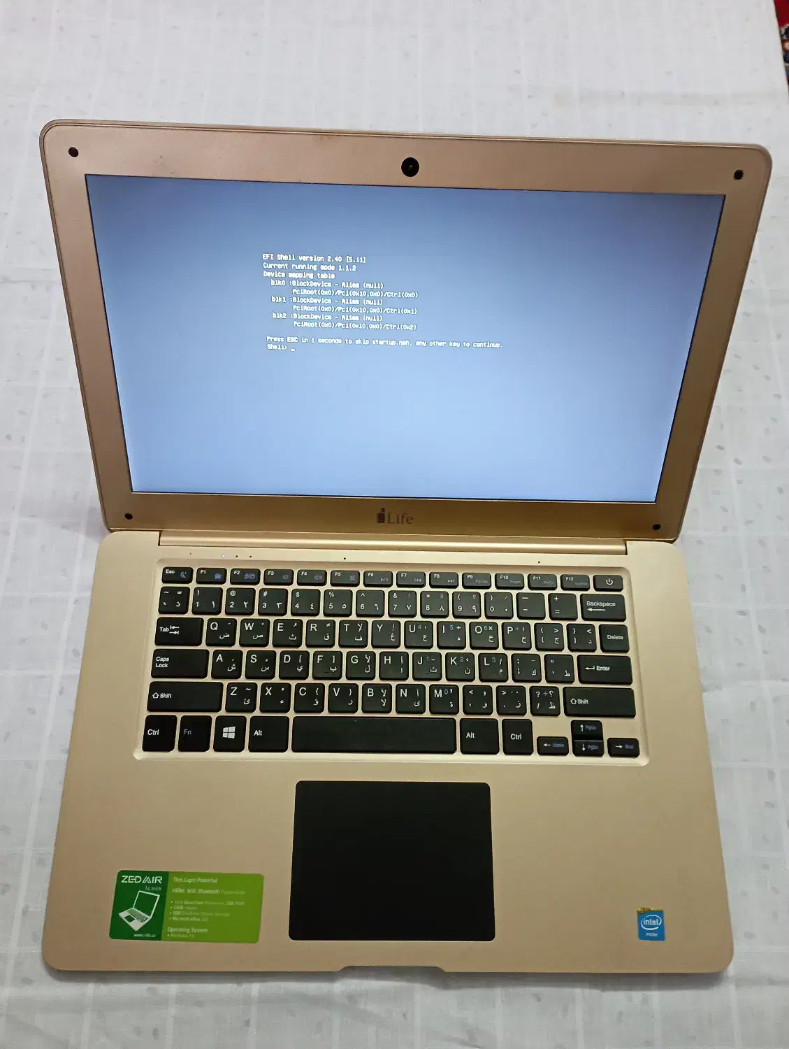 لپ تاپ i-life جعبه دارد-درحدنو- مشکل کوچیکی دارد|رایانه همراه|بندر گناوه, |دیوار