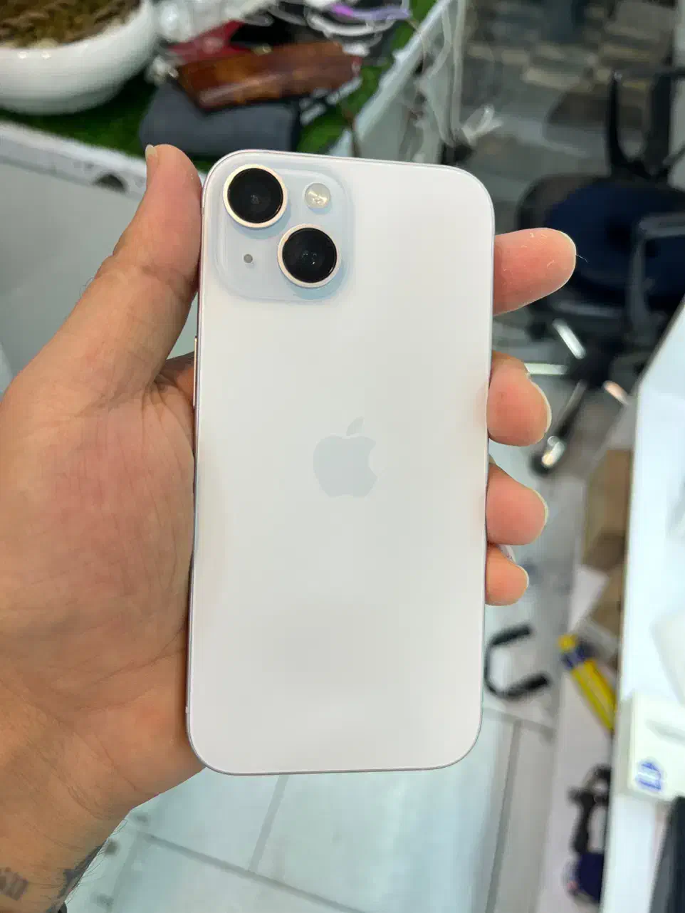 iPhone 15 128GB پارت CHA در حد نو|موبایل|کرج, گوهردشت|دیوار