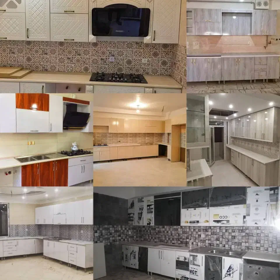 کابینت ارزان آماده و سفارشی نصب تحویل فوری کد۹۲۷۷|مصالح و تجهیزات ساختمان|هشتگرد, فاز ۳ مهستان|دیوار