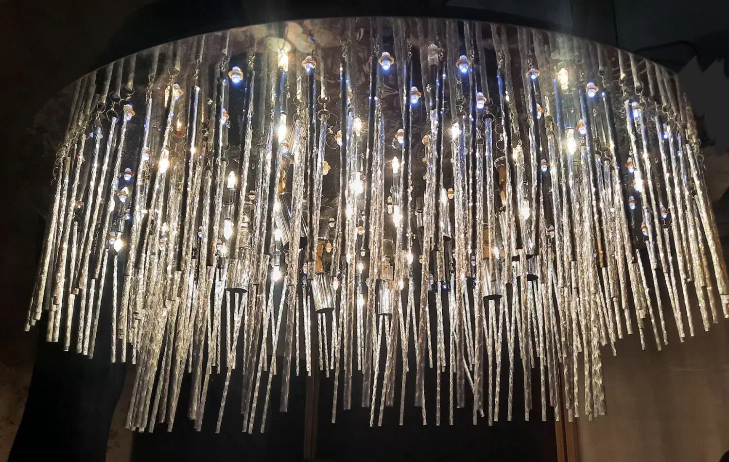 لوستر سقفی آینه ای|لوستر و چراغ آویز|تبریز, |دیوار