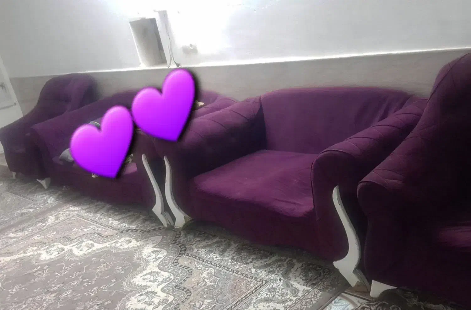 مبل|مبلمان خانگی و میز عسلی|راور, |دیوار