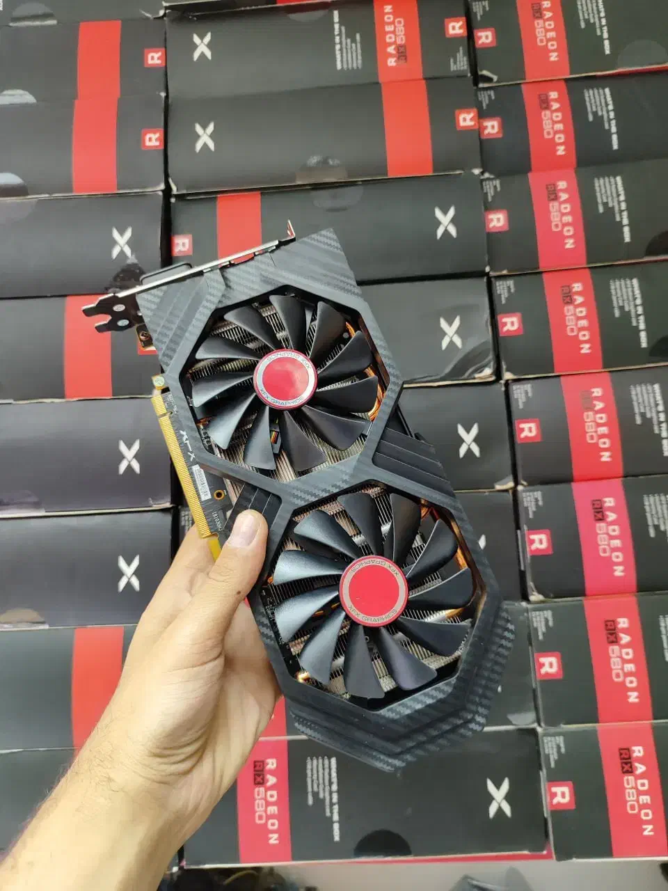کارت گرافیک RX580 XFX 8GB|قطعات و لوازم جانبی رایانه|مشهد, آیت الله خامنه‌ای|دیوار