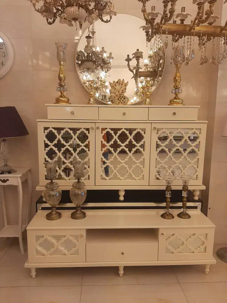 میز تی وی و کنسول آیینه|بوفه، ویترین، کنسول|کرمانشاه, |دیوار