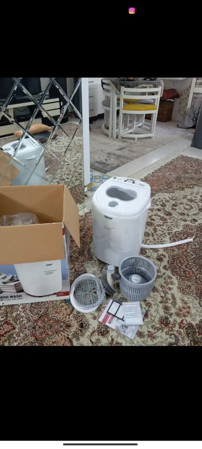 مینی واش سیسمونی|ماشین لباسشویی و خشککن لباس|تبریز, |دیوار