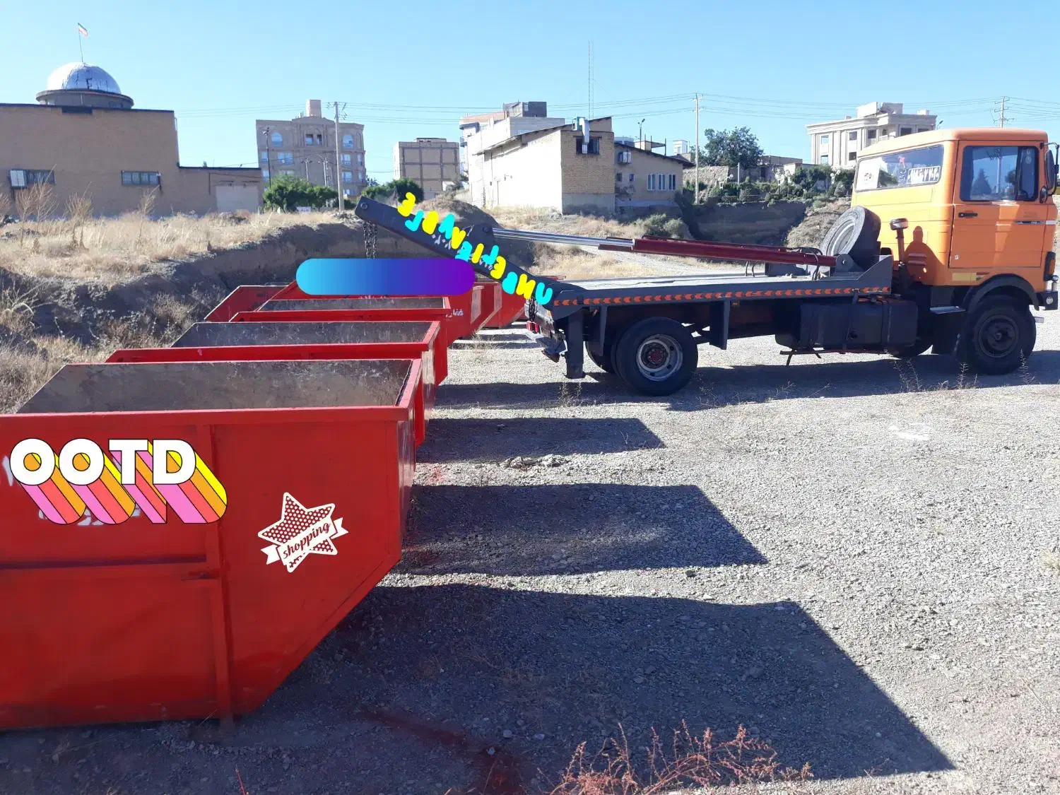 حمل باکس خاک و نخاله|خدمات حمل و نقل|طرقبه, |دیوار