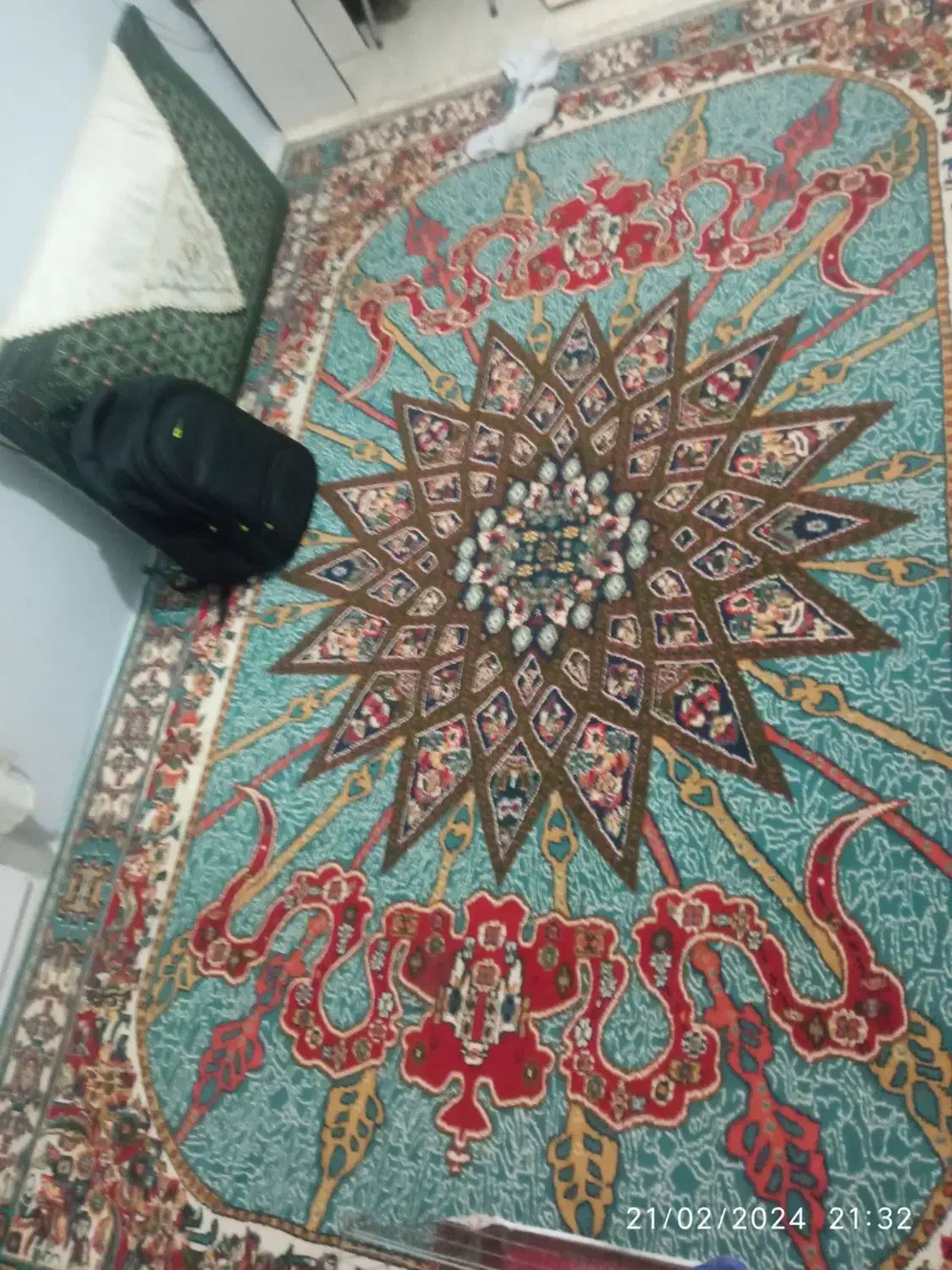 فرش شش ونه متری|فرش|ابهر, |دیوار