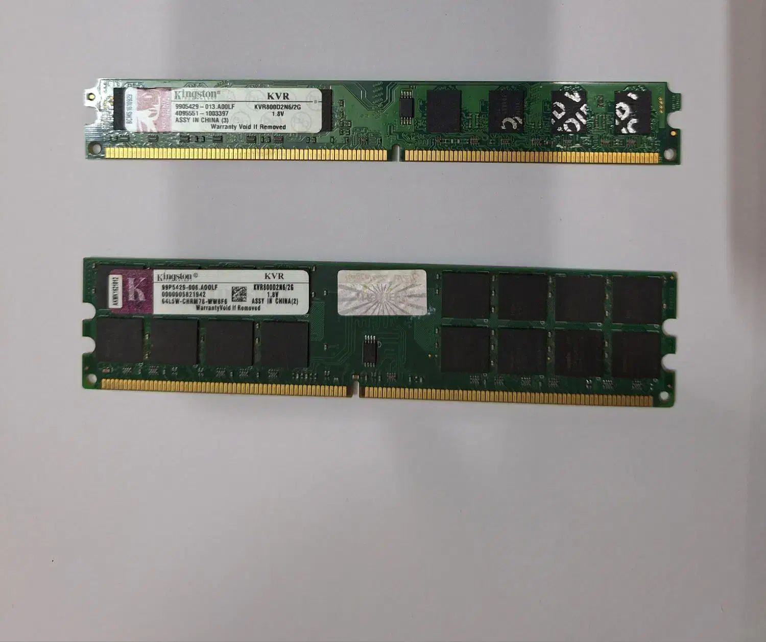 رم کامپیوتر ۲گیگ کینگستون|قطعات و لوازم جانبی رایانه|تهران, خواجه نظام الملک|دیوار