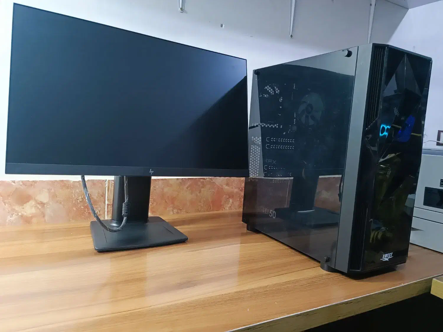 سیستم گیمینگ همراه با مانیتور|رایانه رومیزی|آزادشهر, |دیوار