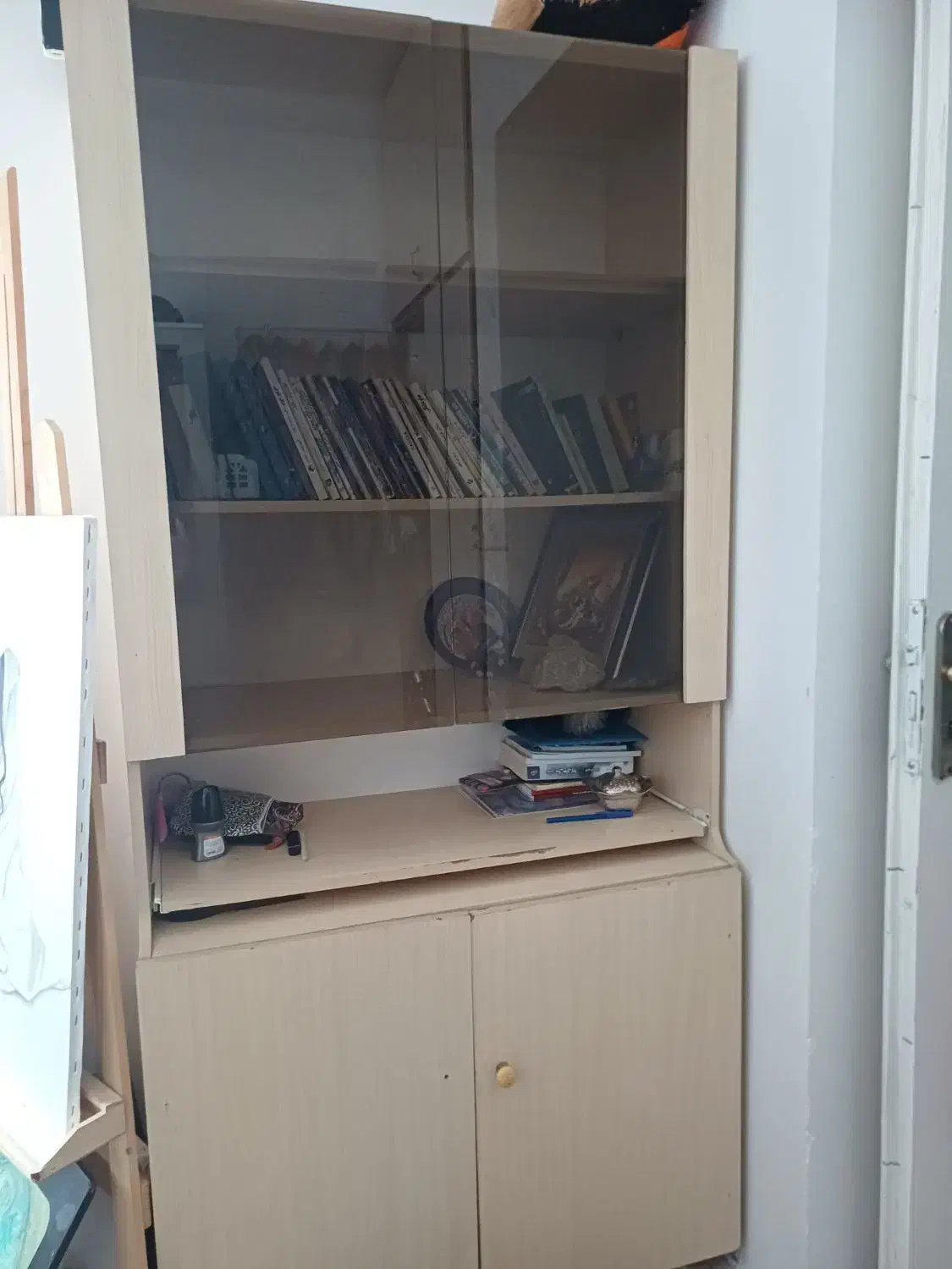 کتابخانه|کتابخانه، شلف، قفسه‌های دیواری|شاهرود, |دیوار