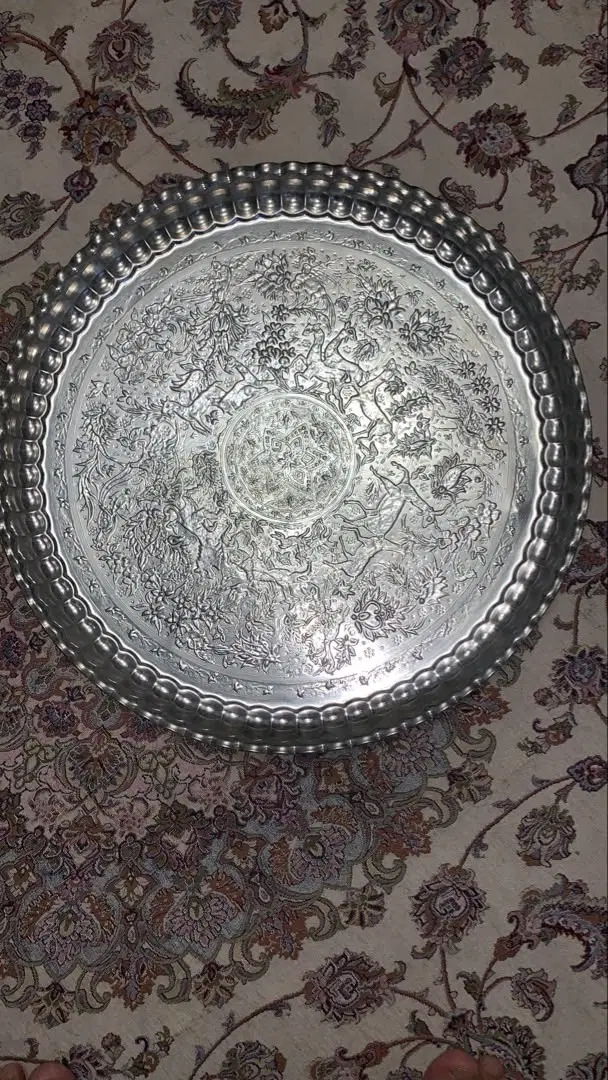 سینی مسی نو|ظروف سرو و پذیرایی|شیراز, فضلآباد|دیوار