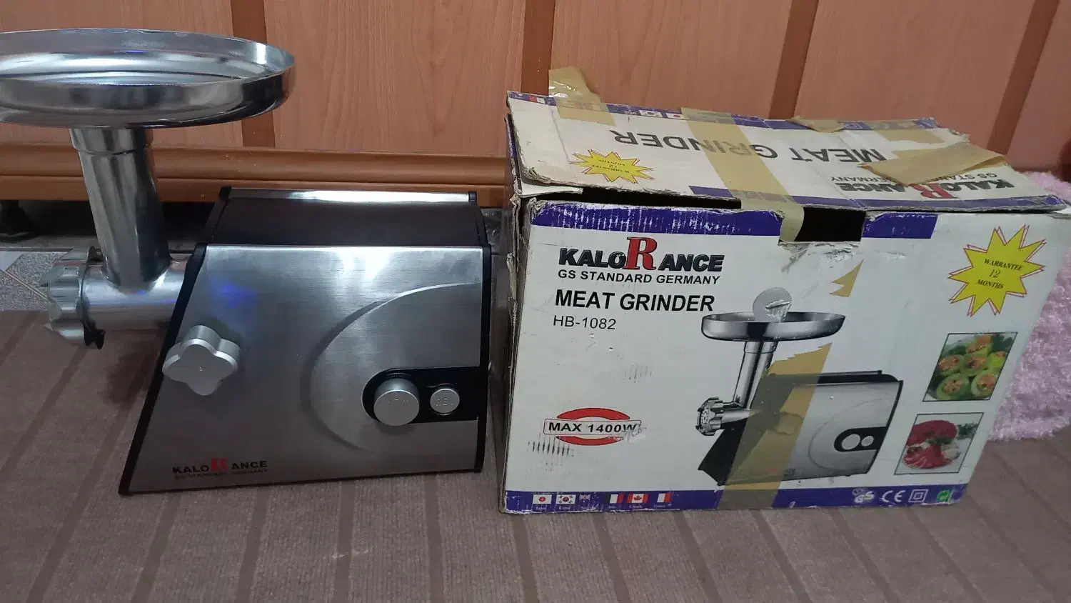 چرخ گوشت استیل|سایر لوازم برقی|لنجان, |دیوار