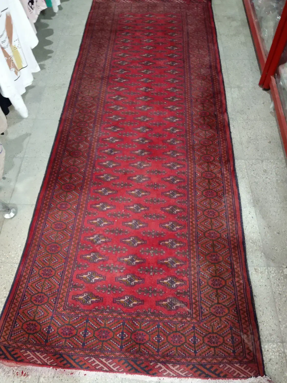 قالی دستباف ترکمن اندازه ۳/۱|فرش|شیراز, بریجستون|دیوار