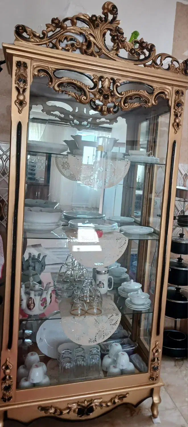 بوفه وپرده پذیرایی|بوفه، ویترین، کنسول|قیدار, |دیوار