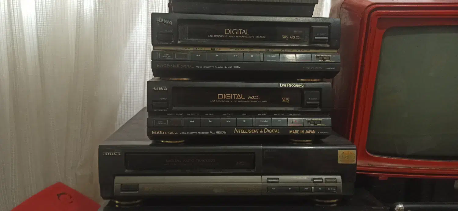 پنج عدد ویدیو سالم|پخش‌کننده DVD و ویدیو|تهران, شکوفه|دیوار