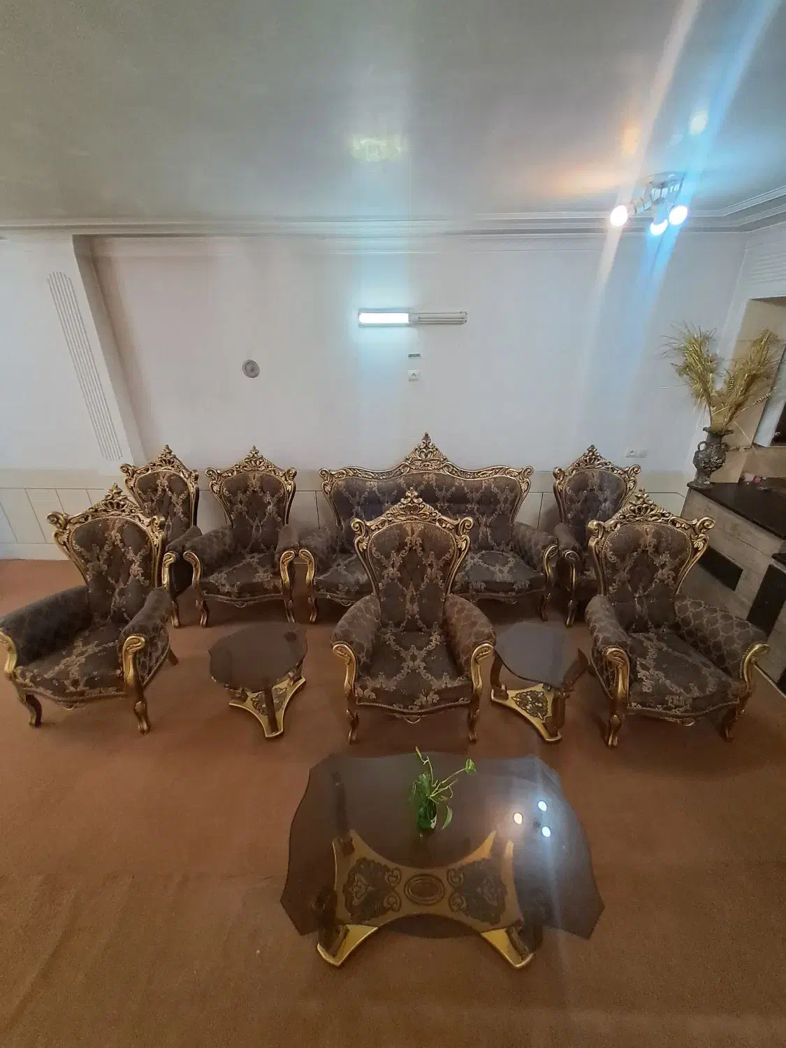 مبل سلطنتی|مبلمان خانگی و میز عسلی|مبارکه, |دیوار