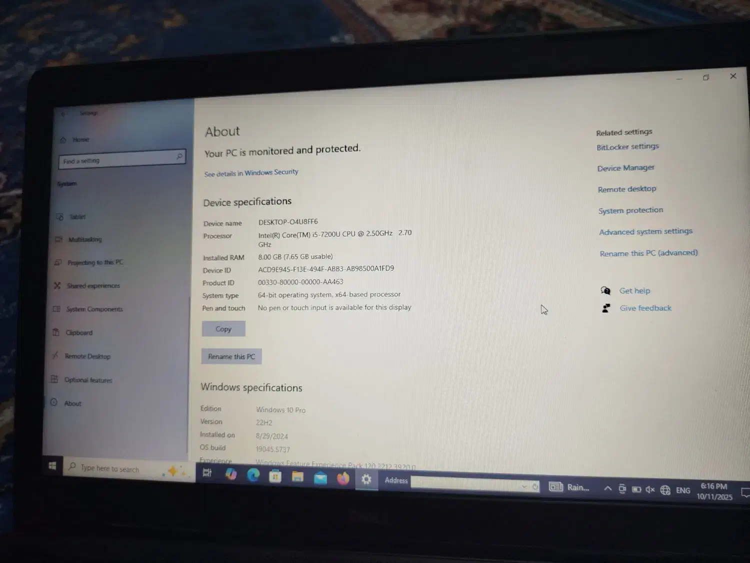 لپتاپ دل ssd|رایانه همراه|مشهد, انقلاب|دیوار