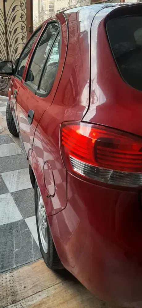 تیبا ۲ قرمز رنگ|خودرو سواری و وانت|تهران, مینیسیتی (شهرک نفت)|دیوار