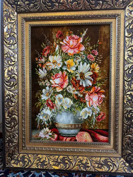 تابلو فرش دستباف|تابلو فرش|قم, سالاریه|دیوار