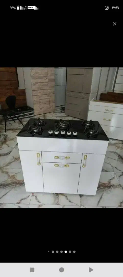 اجاق گاز B2 صحفه شیشه ای و استیل تعویض نو با کهنه|اجاق گاز و لوازم برقی پخت‌وپز|تهران, امین حضور|دیوار