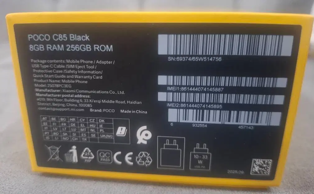 Poco C85  256GB 8RAM|موبایل|تهران, دهم فروردین|دیوار