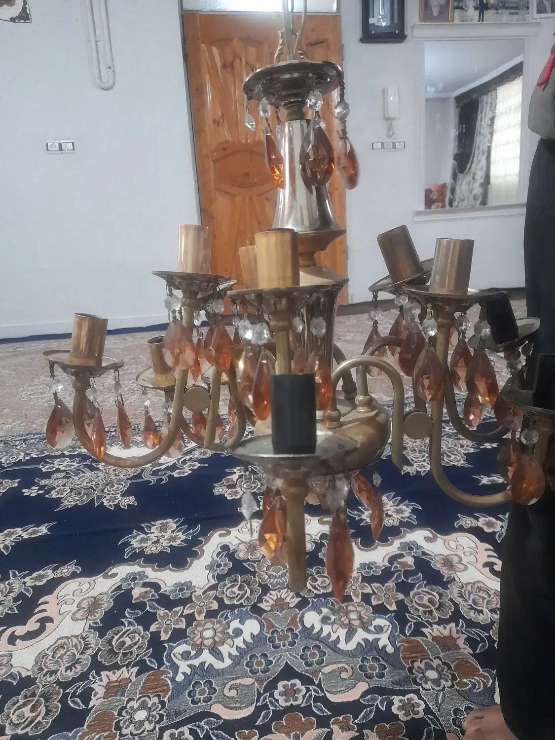 لوستر|لوستر و چراغ آویز|ماهدشت, |دیوار