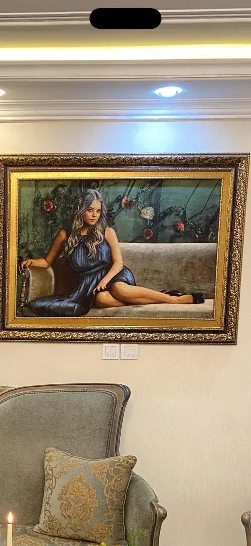 تابلو فرش دست بافت تبریز|تابلو فرش|شیراز, فرهنگ شهر|دیوار