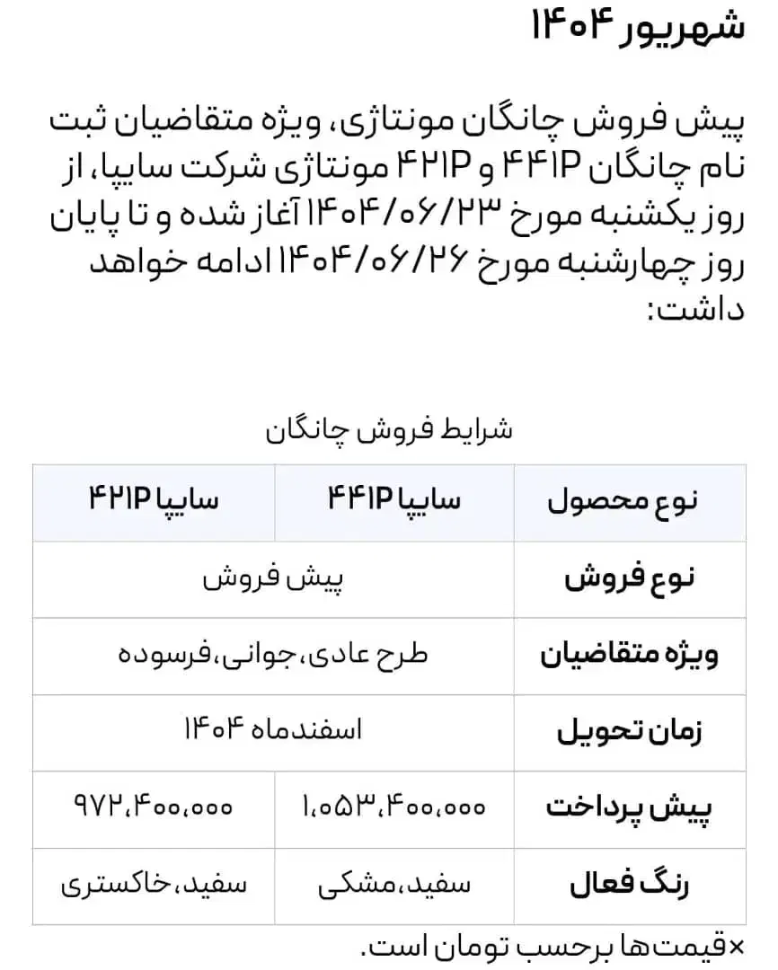 فروش حواله خودرو سایپا  cs35   p421 قیمت توافقی|خودرو سواری و وانت|اهواز, زندوکیلی|دیوار