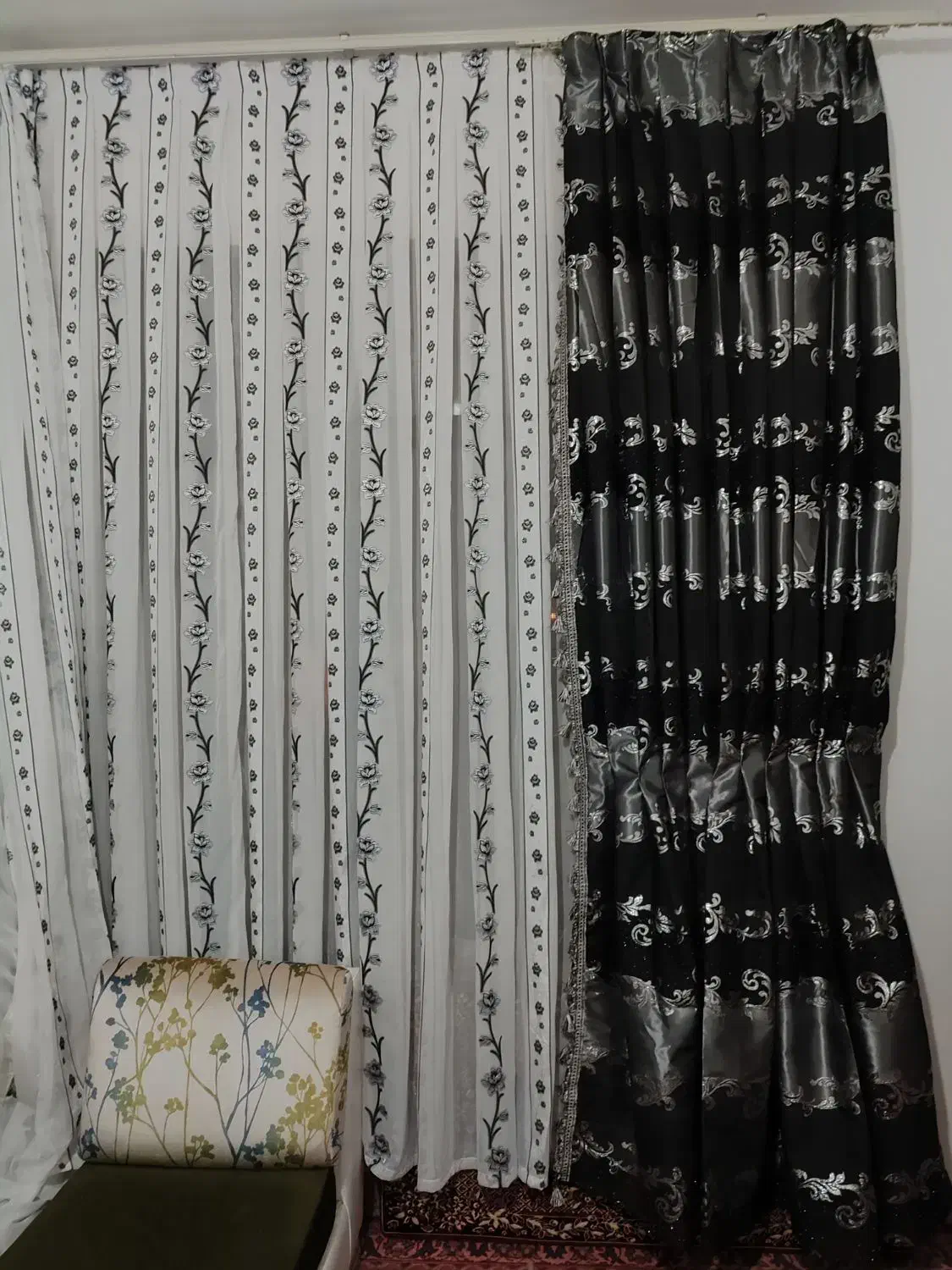 پرده وروبالشی|پرده، رانر، رومیزی|خسروشاه, |دیوار