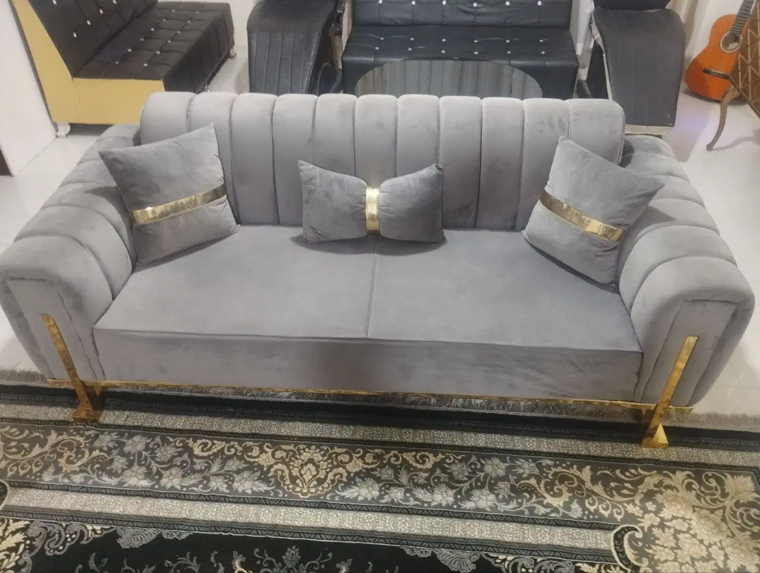 مبل 9 نفره|مبلمان خانگی و میز عسلی|ری, ظهیرآباد|دیوار