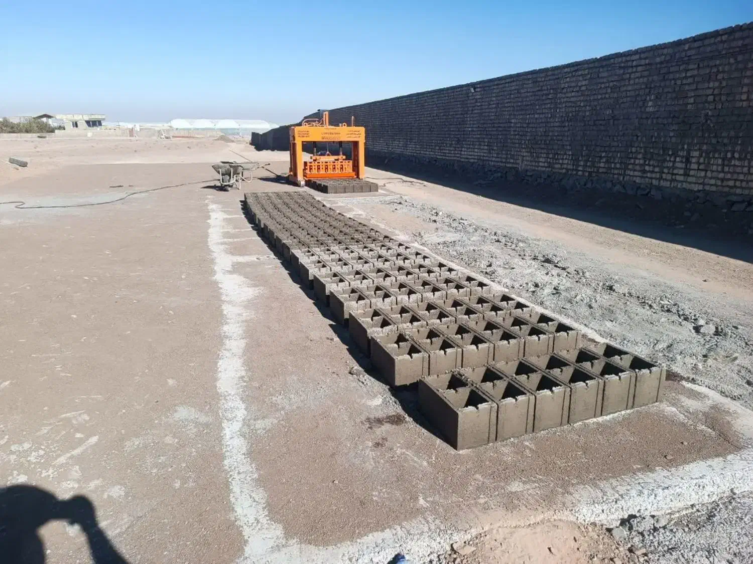 بلوک و کبل و پایه فنس|عمدهفروشی|کهک, |دیوار