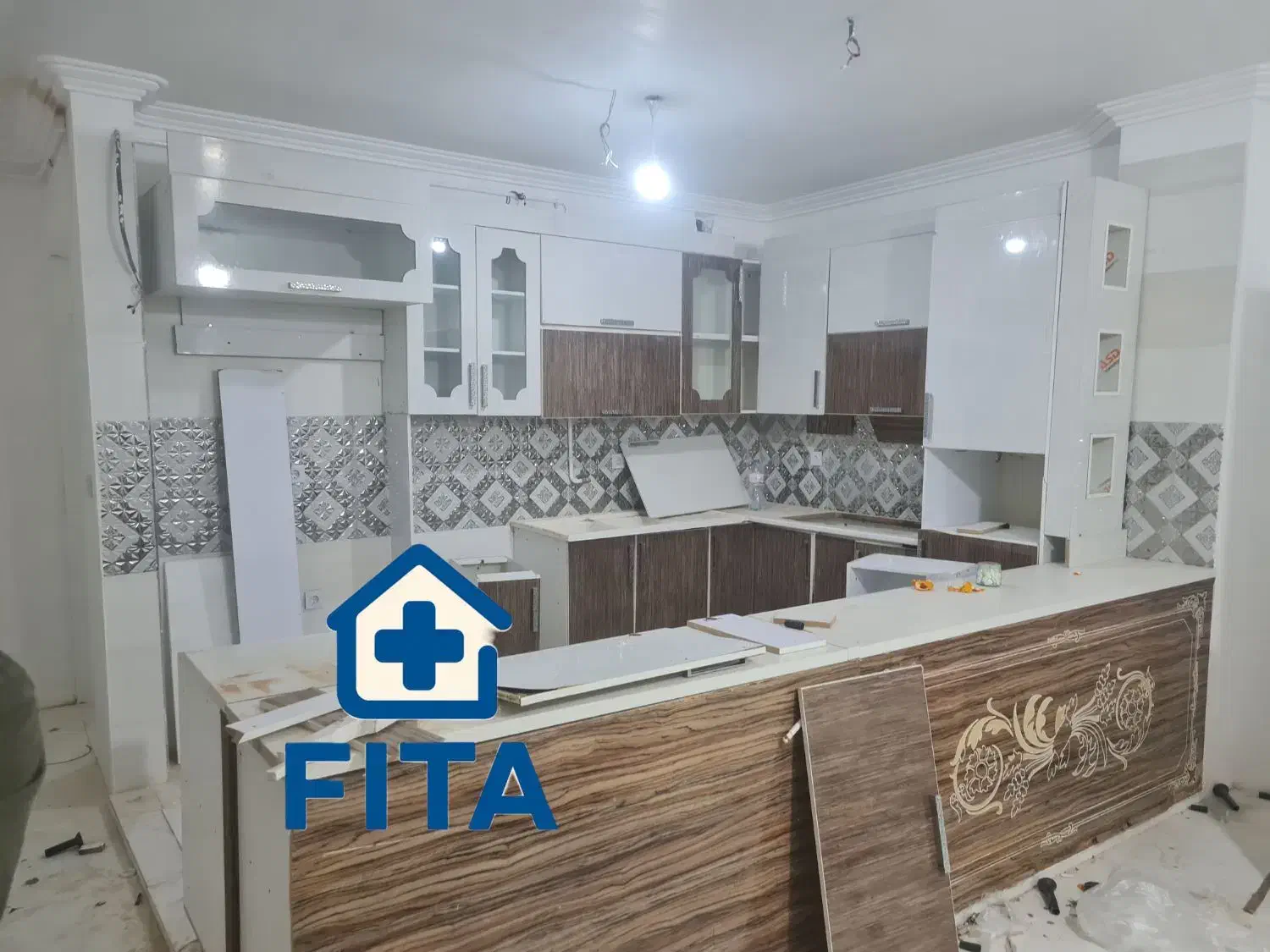 نصب کابینت ،هود ،گاز صفحه ایی آشپزخانه|خدمات پیشه و مهارت|زاهدان, |دیوار