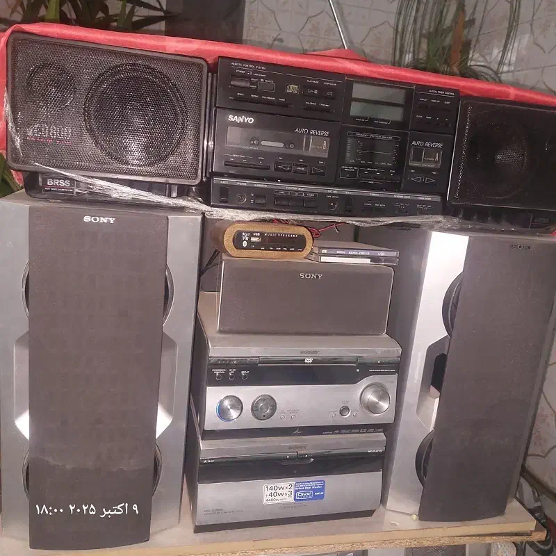 سونی ۷ تیکه اصل یزد م خاتمی|سیستم صوتی خانگی|یزد, |دیوار