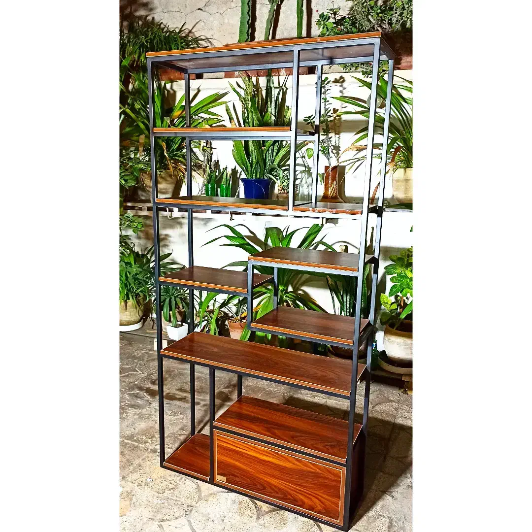 انواع استند و کتابخانه چوب و فلز و تمام چوب|کتابخانه، شلف، قفسه‌های دیواری|بندرعباس, |دیوار