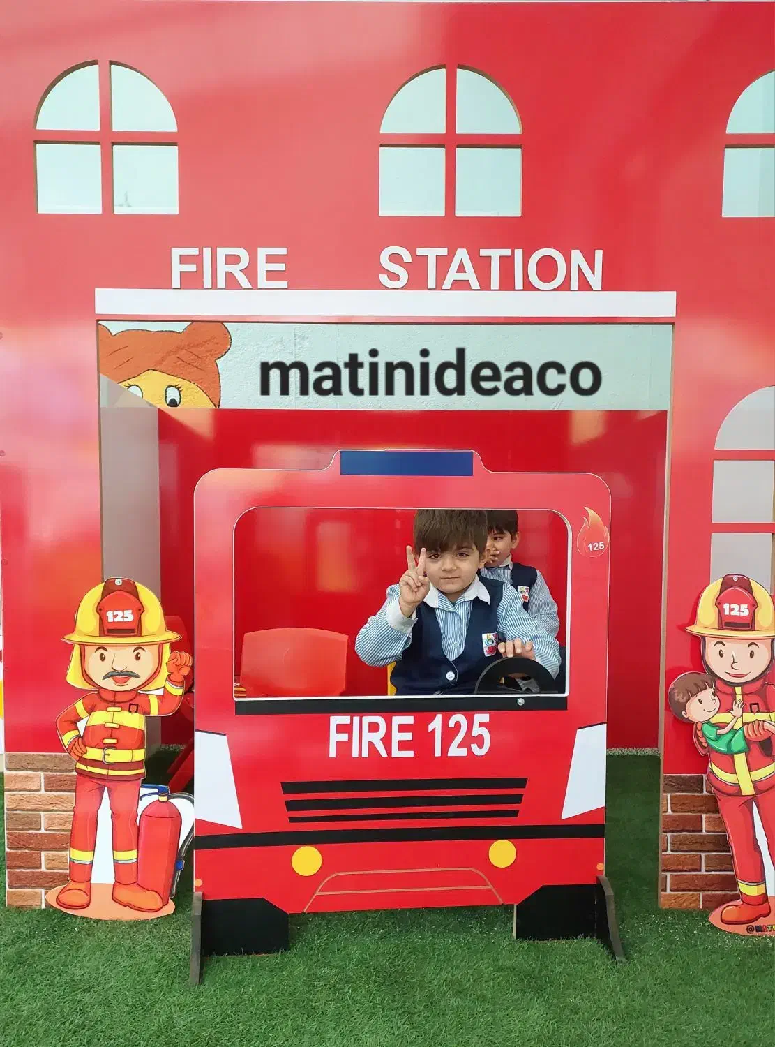 دکور اتش نشانی خانه بازی و شهرمشاغل|اسباب‌‌بازی|شیراز, شهرک صدا و سیما|دیوار