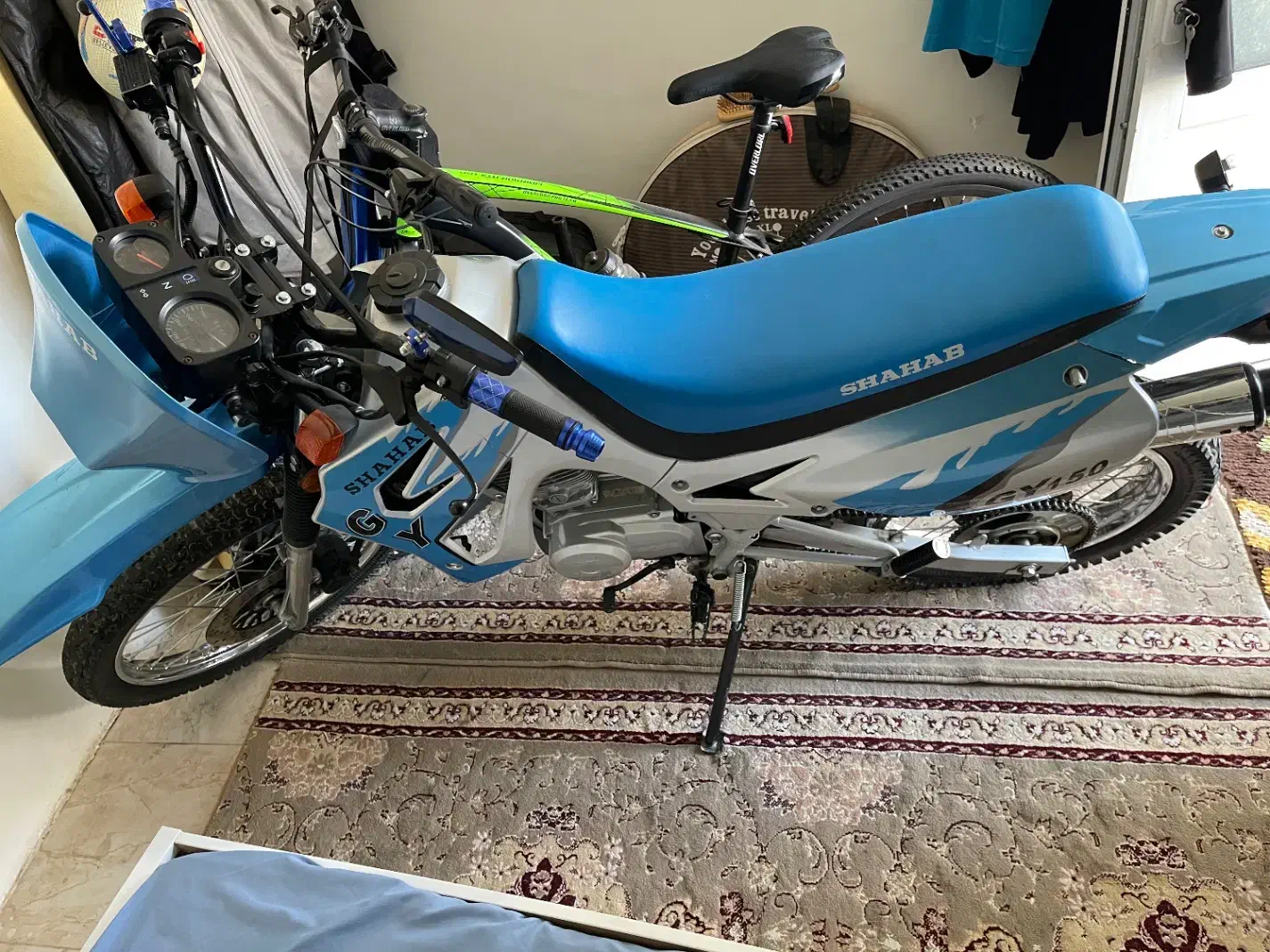 موتور سیکلت تریل شهاب۱۵۰سی سی مدل۱۴۰۲|موتورسیکلت|همدان, |دیوار