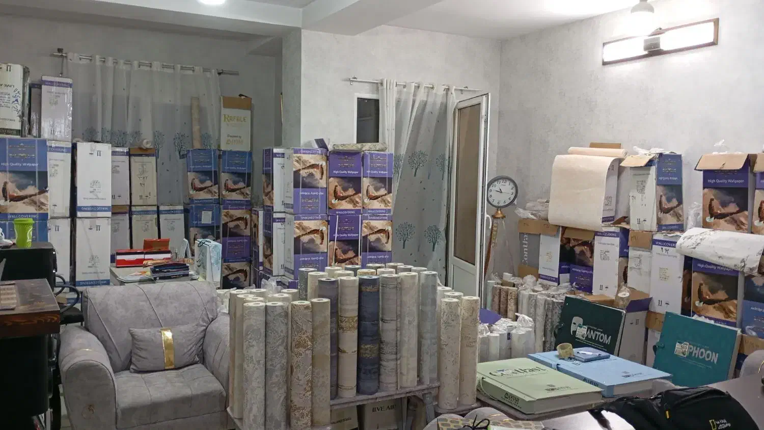 پخش و نصب کاغذدیواری، حراجی بلک فرایدی رولی فقط۲۵۰|خدمات پیشه و مهارت|پرند, فاز ۴|دیوار