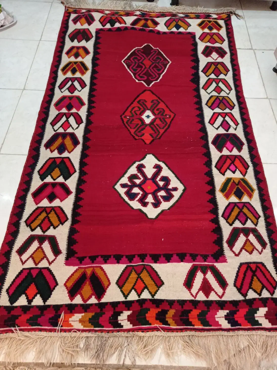 گلیم|گلیم، جاجیم، گبه|شیراز, شهرک قمشه|دیوار