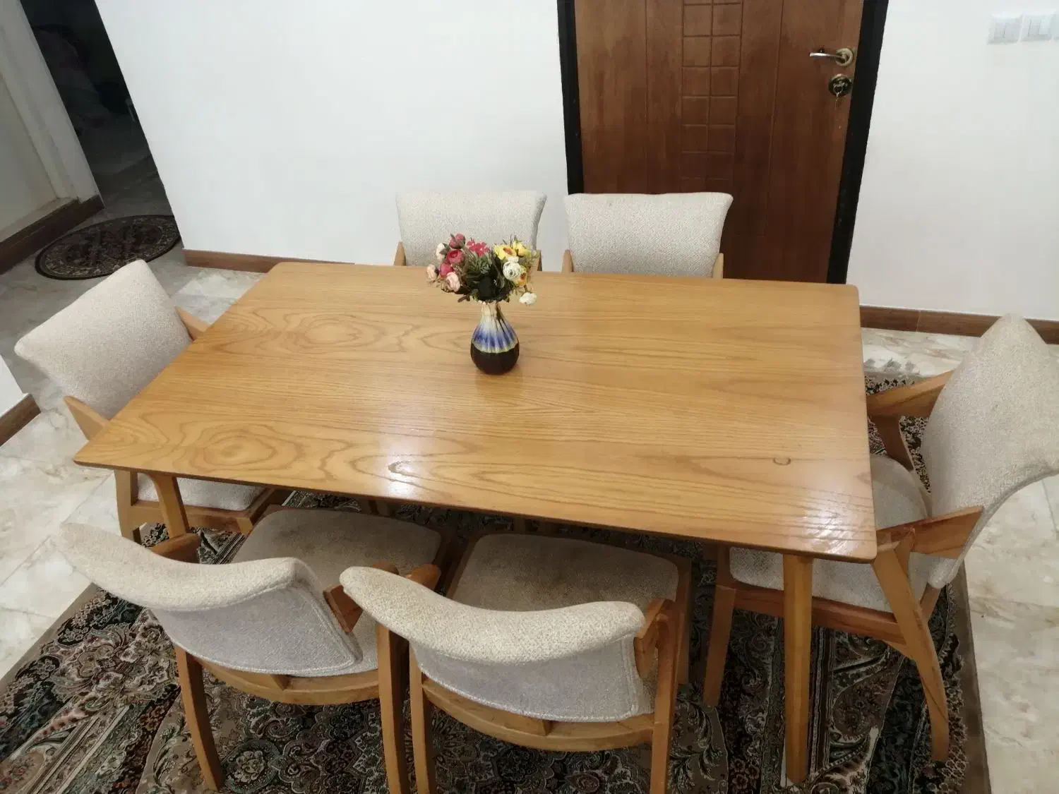 میز ناهار خوری 6 نفره|میز و صندلی غذاخوری|لاهیجان, گلستان|دیوار