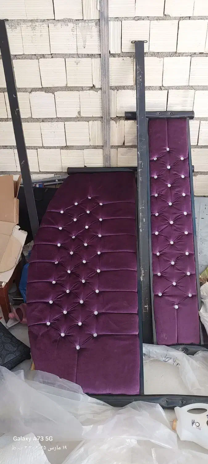 2 عدد فرش 12متری و تخت|فرش|مسجد سلیمان, |دیوار